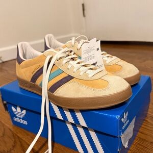 Adidas Gazelle Glow Orange Shadow Violet Men’s size 10  [limited]